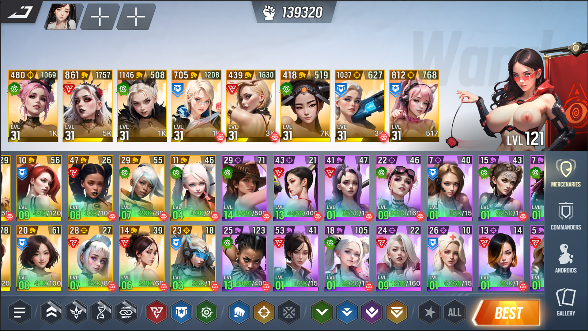 玩 card-battle-rpg 遊戲 - Lust Goddess 在 Nutaku card-battle-rpg遊戲 - Lust Goddess